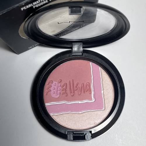 BNIB MAC *FLOWER FANTASY* Pearlmatte Face Powder Blush~Coral, Pink, Salmon Pearl - Picture 4 of 15