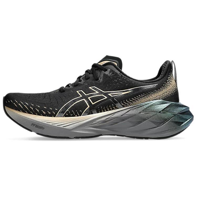 ASICS Novablast 4 Platinum Black Champagne - 1011B924-001 Shoes | eBay
