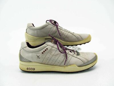 Ecco Women Golf Shoe Biom Yak Size 8.5M EUR 39 Gray Sneaker Pre Owned qp