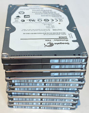 Lot of 10 Mix  500GB 2.5” SATA Laptop HDD Hard Disk Drives