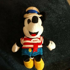 Vintage Disney MICKEY MOUSE Stuffed Animal 2000 Convention Plush Toy Disneyland