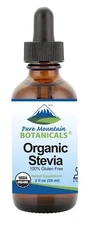 Organic Liquid Stevia Sweetener – Alcohol Free and Kosher Sweet Sugar Substit...