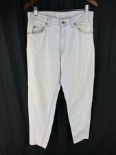 Levis 550 Relaxed Fit Jeans 32 Fit 32x33 Tapered Vtg 90s Light Wash Orange Tab