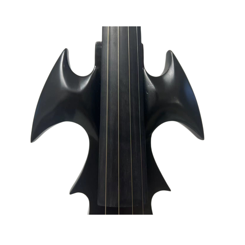 Solid wood SONG Top art streamline crazy 1 black 4 strings 4/4 electric violin eBay