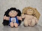 Vintage Cabbage Patch Kids Doll Blonde Hair 1978 1982 & Olympics 1996 Lot Of 2