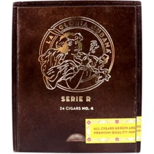 La Gloria Cubana No. 4 Serie R Empty Wooden Cigar Box 5.5" x 4.5" x 4.5"