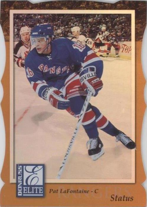 Carte Promo Donruss Elite 1997-98 Felix Potvin - Or Die-Cut Status #131/100 - NHL
