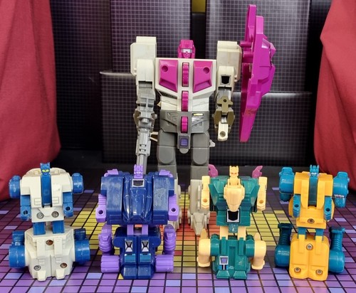 Vintage Hasbro Transformers G1 Decepticon komplett Terrorcons Abominus 5er Set - Bild 10 von 10