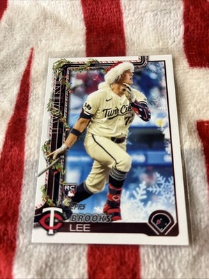 2025 Topps Holiday - Holiday Variation Brooks Lee #H13 (RC)