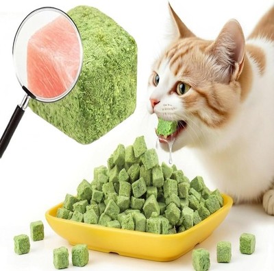 60g/2.12oz Cats Grass Treats Cat Toy Teeth Cleaning Lickable Catnip Chew Snack