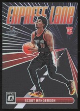 2023-24 Donruss Optic #14 Scoot Henderson Express Lane Holo RC