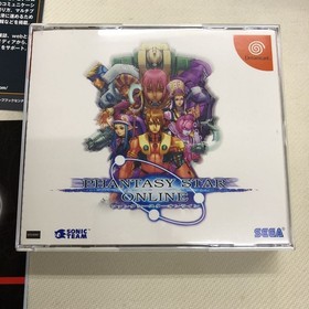 Dreamcast Phantasy Star Online Excellent Condition Postcard Sonic Adventure 2 Ja