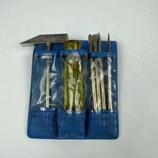 Vintage ELDI Interchangeable Blade Screwdriver Vintage Car Tool Kit W-Germany