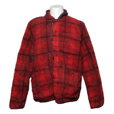 J.Crew, Oberhemd, Herren, Größe: XL, Nordic, Rot/Schwarz, Acryl/Polyester #Tkc