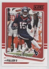 2018 Score Red Will Fuller V #129 0a3