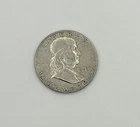 1963 Ben Franklin Half Dollar 50 Fifty Cent Circulated Good Detail and Condition