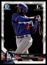 2018 Bowman Chrome Prospects Ibandel Isabel Los Angeles Dodgers #BCP47