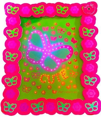  Unique Beautiful Butterflies Light-Up Wall Decor CUTE, THAT'S WHAT I AM / 16z