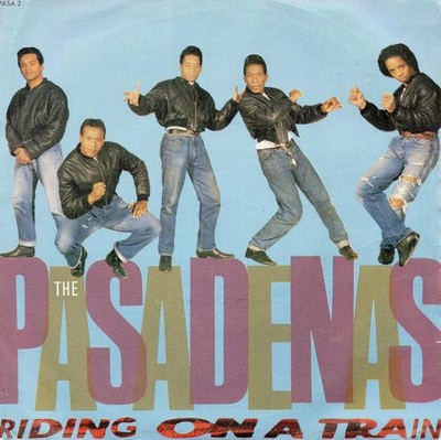 Pasadenas - Riding On A Train - Used Vinyl Record 7 - F6806z