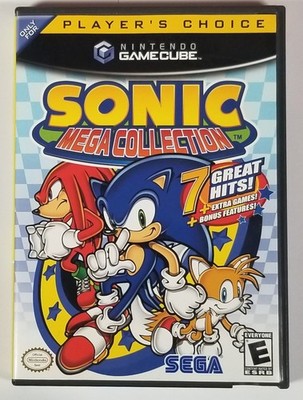Sonic Mega Collection (Nintendo GameCube, 2002) Complete CIB Tested