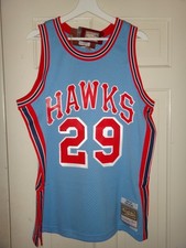 Men's Paul Silas 1968-69 Mitchell & Ness Atlanta Hawks HWC Swingman Jersey NWT