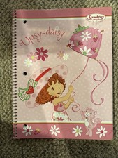 Strawberry Shortcake School Wide Ruled Notebook NEW 60 Pages