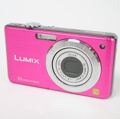 Panasonic Lumix DMC FS7 Pink Compact Digital Camera 10MP 4x