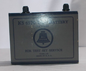 Vintage KS 6570 Dry Battery Bell System Type 3D EXCELLENT Almost FULL CHARGED