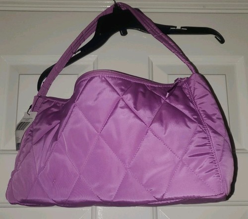 NWT Vera Bradley Ultralight Rectangle Slouchy Shoulder Bag Iris Orchid purple