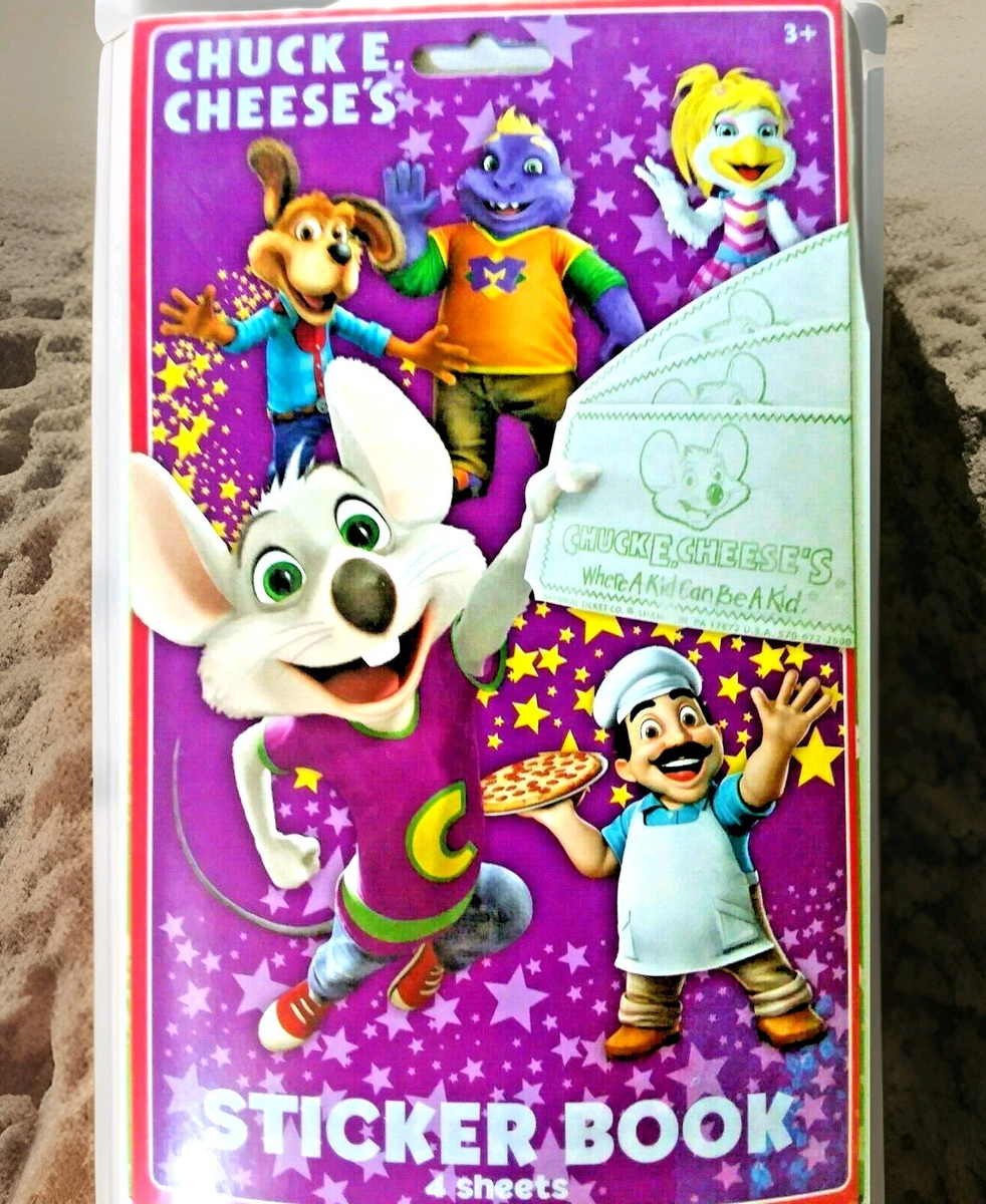 Chuck E Cheese Stickers Chuck E Cheeses Gifts & Merchandise