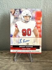 2022 Leaf Pro Set Draft - Autographs Brant Kuithe #PSA-BK1 (AU, RC)