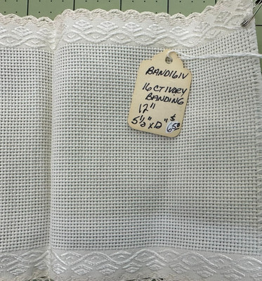 Zwiegart 16 count Ivory stitch band 12'' X 5.5''