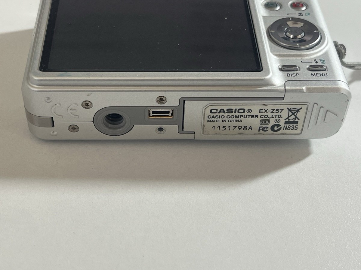 Casio Exilim EX-Z57 Digital Camera – 5.0MP, 3x Optical Zoom
