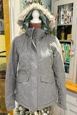 Mountain Warehouse Snow II Women's Waterproof Ski Jacket in grey Size 8
