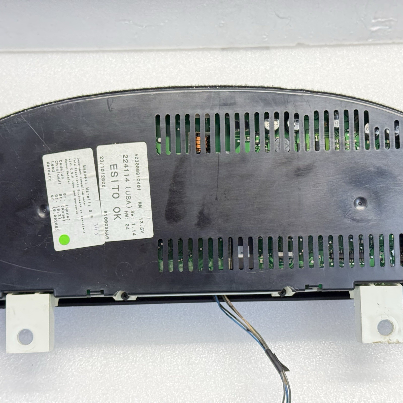 03-08 Maserati Quattroporte M139 Cluster Instrument Gauge Speedometer OEM