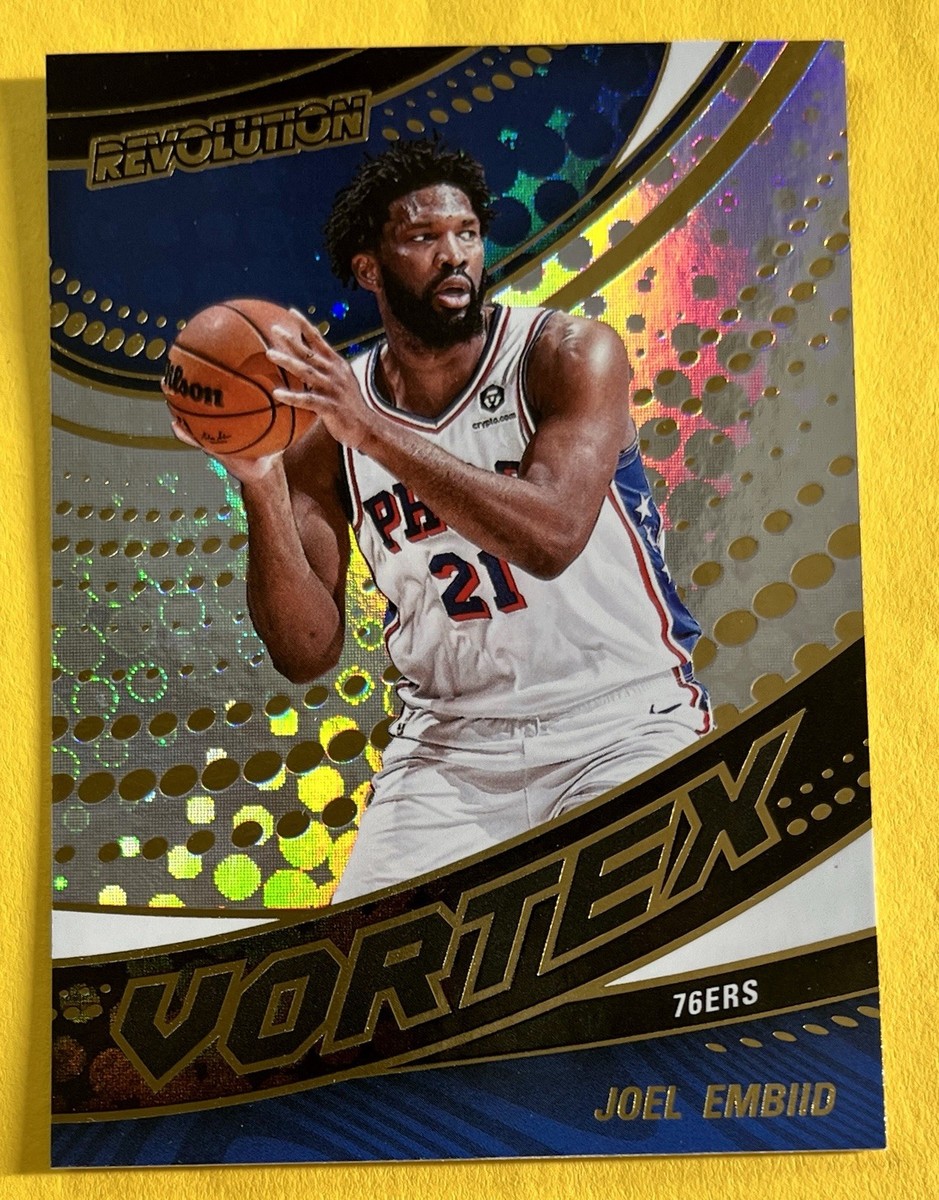 NBAカード Joel Embiid エンビード サインカード 2枚セット 2023-24 Panini NBA Hoops Dynamos Joel Embiid Philadelphia