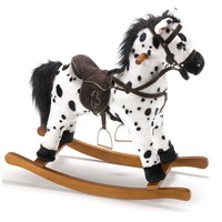 Bayer Chic 2000 Schaukelpferd Carlotta 46 Cm Mit Sound Weiss Top