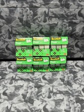 Scotch Magic Tape Transparent 0.75in X 300in 3 Rolls Each Lot of 9
