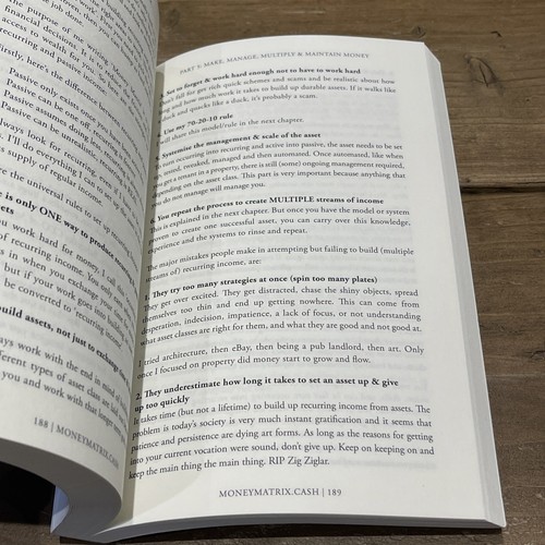 Money Matrix - Beat the Money System and Build Generational Wealth Paperback OOP - Picture 3 of 9