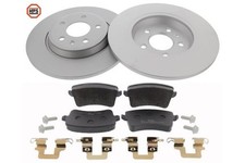 Bremsensatz Scheibenbremse Hinterachse für AUDI A4 Allroad B8 Avant A5