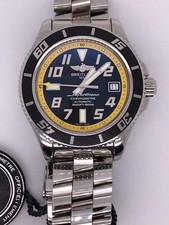 Authentic Breitling Superocean Steel A17364 Date Automatic Black Dial 42mm Men' 3
