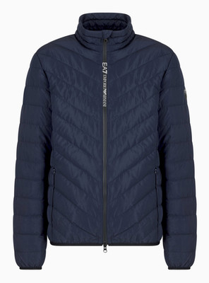 EMPORIO ARMANI $295 Mens PUFFER Jacket Full Zip Jacket Sizes S M L AUTHENTIC NEW