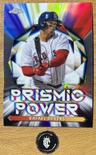 Rafael Devers 2021 Topps Chrome Prismic Power Refractor #PP-12 Boston Red Sox