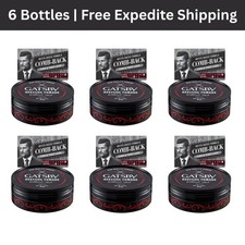 6X Gatsby Dressing Pomade Ultimate Lock Hair Wax Strong Hold Japan 80g Men Pro