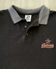 Vintage Houston Astros MLB Polo Embroiderd Logo Sz XL