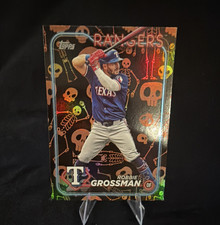Topps 2024 Update Series Jack-O'-Lantern Foil Robbie Grossman #US11 /50