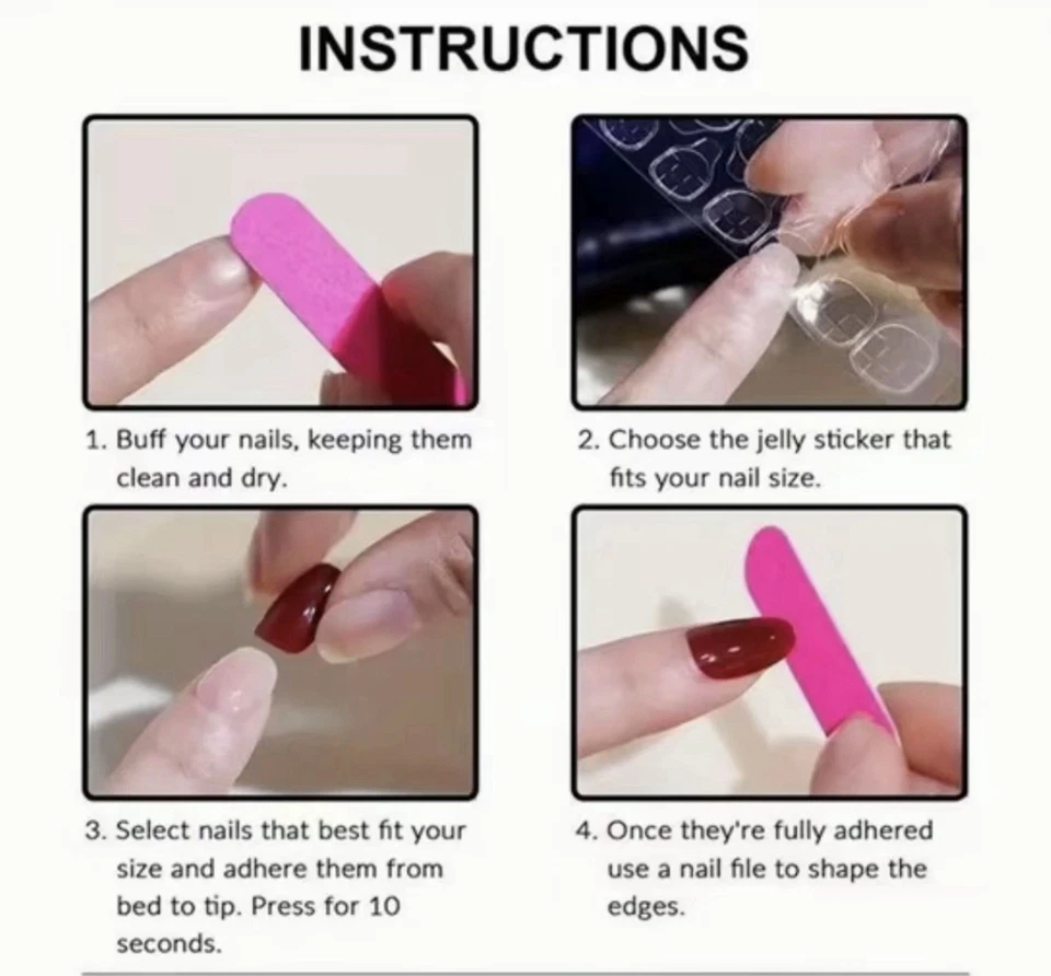 Small Size Press On Nails (80pcs) - Image 3 of 4