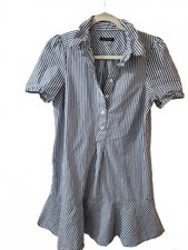 Tommy Hilfiger Women's Striped Short Sleeve Dress Size 8