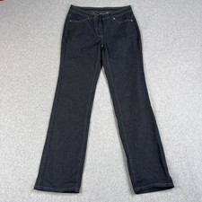 McDonalds Jeans Womens 4 Black Denim Straight...