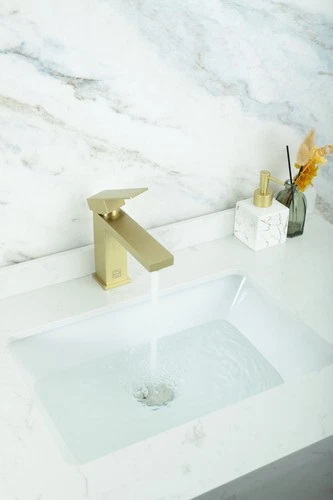 Elegant Lighting FAV-1001 Jakob 1.5 GPM 1 Hole Bathroom Faucet - Nickel - Picture 11 of 12